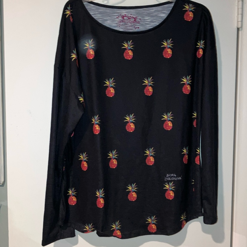 Leoma Lovegrove pineapple long sleeve shirt
